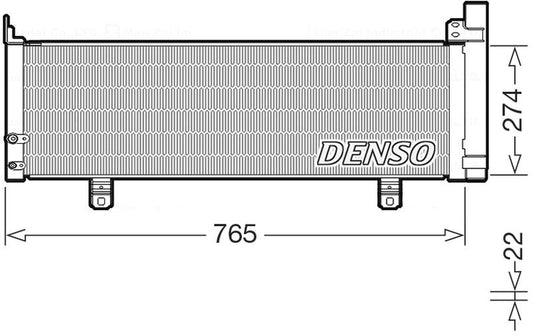 Denso Aircon Condenser DCN50129