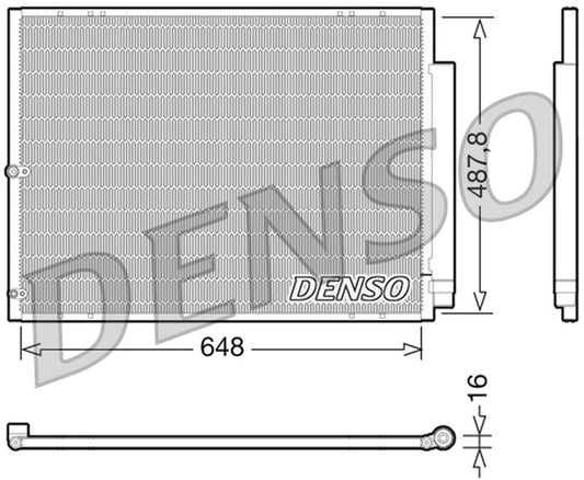 Denso Aircon Condenser DCN51001