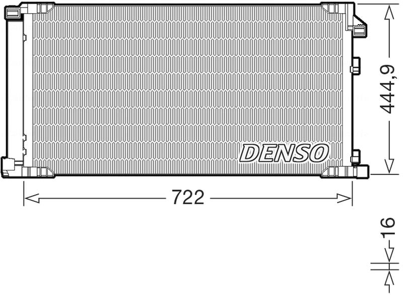 Denso Aircon Condenser DCN51019