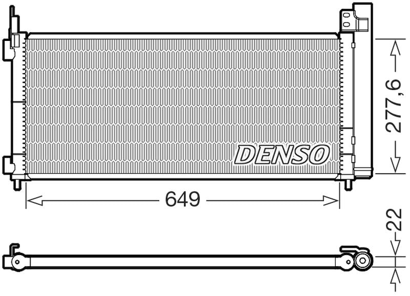 Denso Aircon Condenser DCN51021