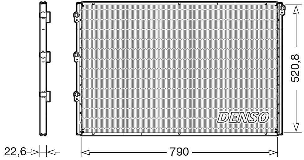 Denso Aircon Condenser DCN99078