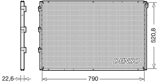 Denso Aircon Condenser DCN99078