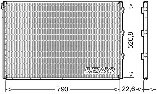 Denso Aircon Condenser DCN99079