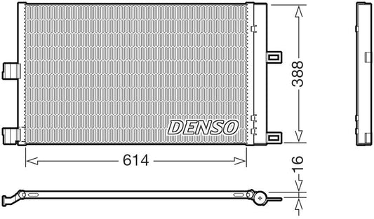 Denso Aircon Condenser DCN99080