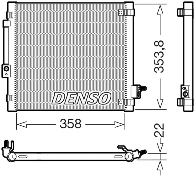 Denso Aircon Condenser DCN99081