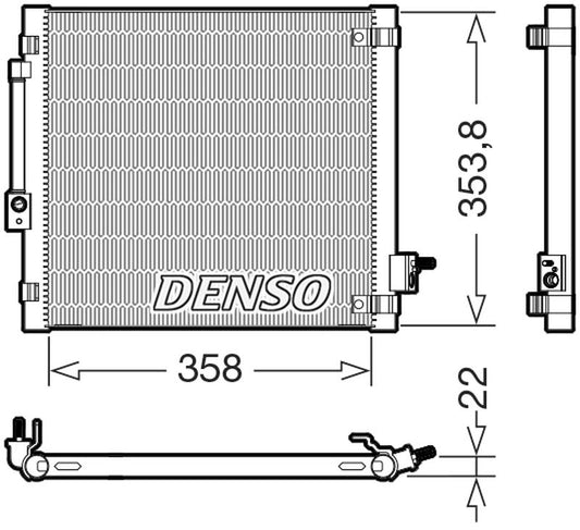 Denso Aircon Condenser DCN99081