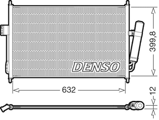 Denso Aircon Condenser DCN99084