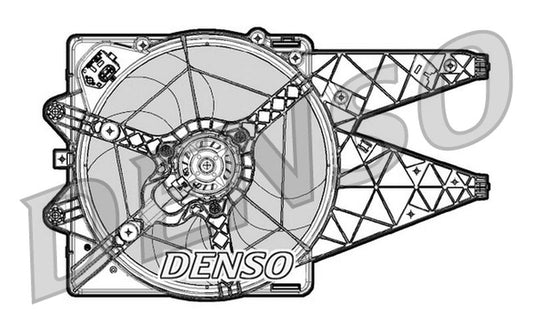 Denso Radiator Cooling Fan DER09065