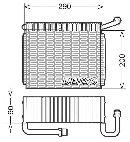 Denso Aircon Evaporator DEV01005