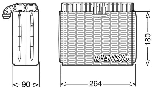 Denso Aircon Evaporator DEV01010
