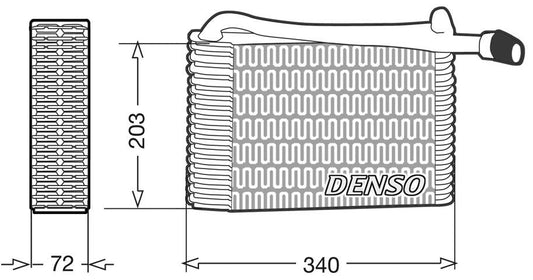 Denso Aircon Evaporator DEV02004