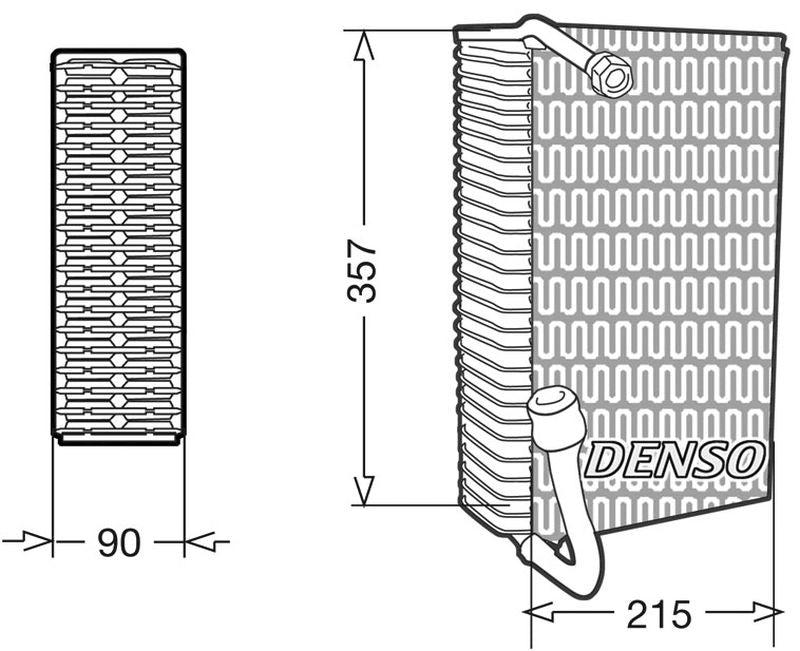 Denso Aircon Evaporator DEV02006