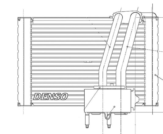 Denso Aircon Evaporator DEV07005