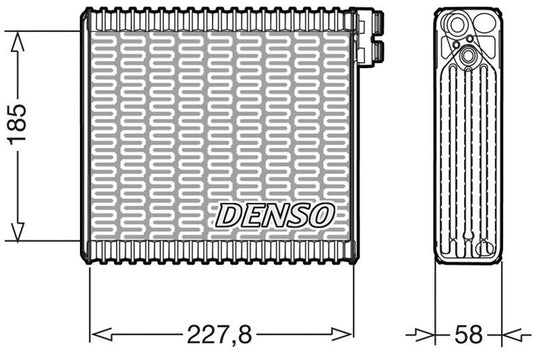 Denso Aircon Evaporator DEV09011