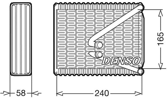 Denso Aircon Evaporator DEV09017