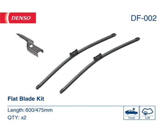 Denso Wiper Blade (Flat) 600/475Mm DF-002