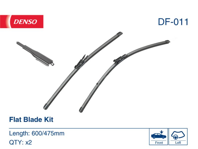 Denso Wiper Blade (Flat) 600/475Mm DF-011