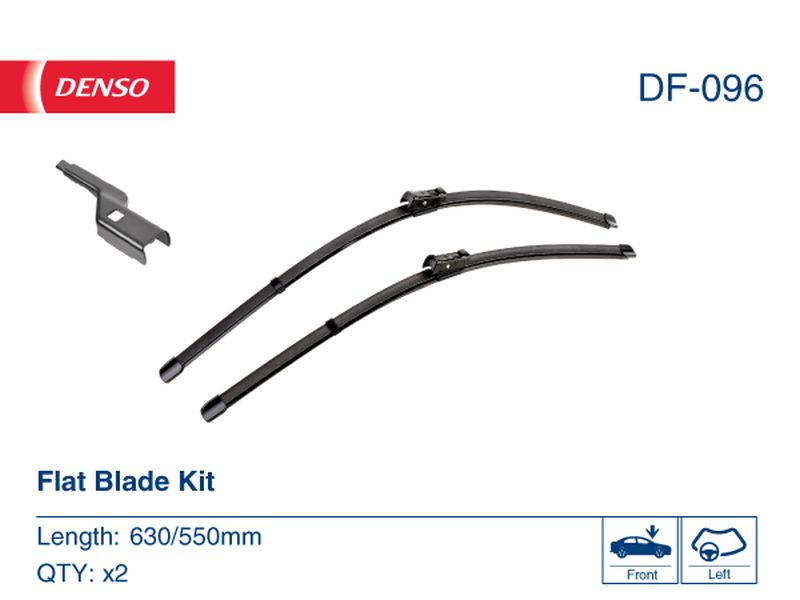 Denso Wiper Blade (Flat) 630/550Mm DF-096