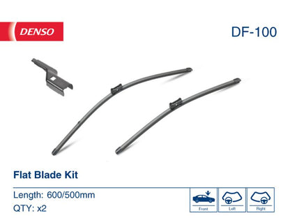 Denso Wiper Blade (Flat) 600/500Mm DF-100