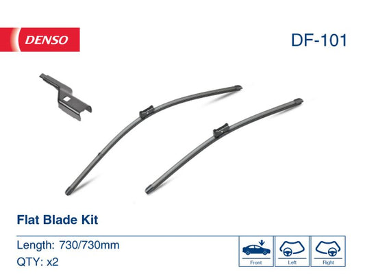 Denso Wiper Blade (Flat) 730/730Mm DF-101