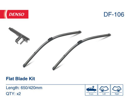 Denso Wiper Blade (Flat) 650/420Mm DF-106
