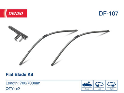 Denso Wiper Blade (Flat) 700/700Mm DF-107