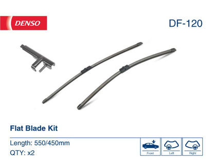 Denso Wiper Blade (Flat) 550/450Mm DF-120