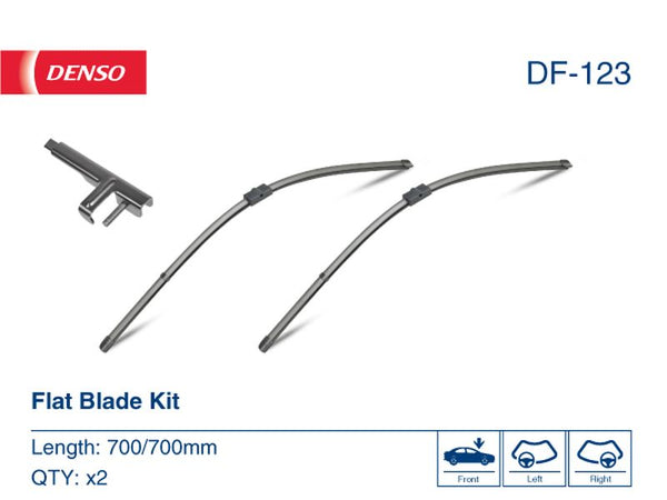 Denso Wiper Blade (Flat) 700/700Mm DF-123