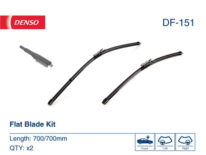 Denso Wiper Blade (Flat) 700/700Mm DF-151
