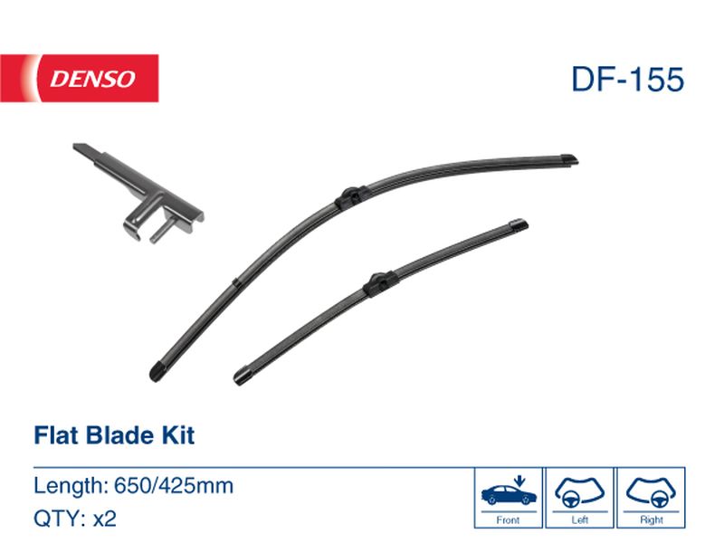 Denso Wiper Blade (Flat) 650/425Mm DF-155