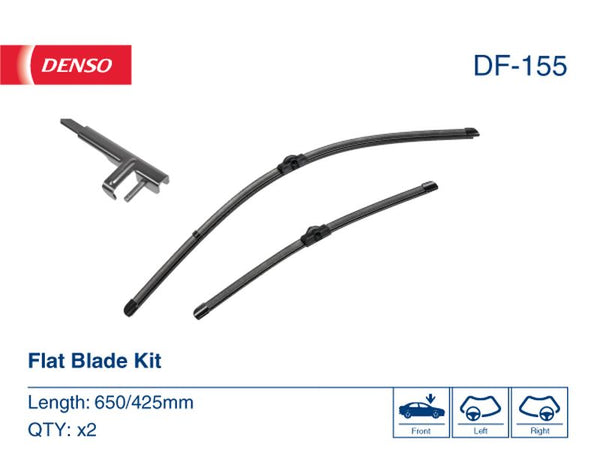 Denso Wiper Blade (Flat) 650/425Mm DF-155