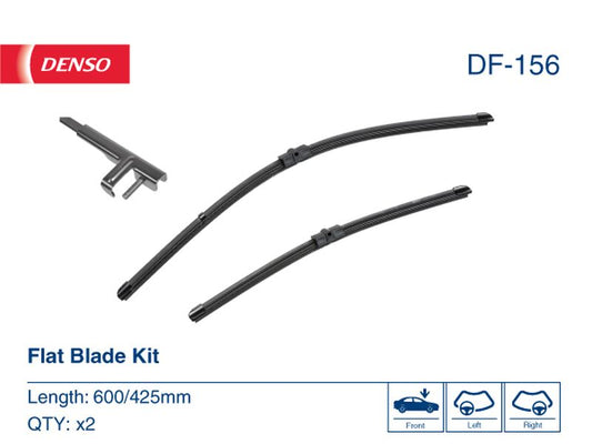 Denso Wiper Blade (Flat) 600/425Mm DF-156