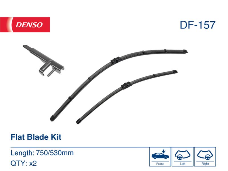 Denso Wiper Blade (Flat) 750/530Mm DF-157