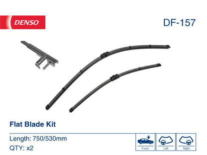 Denso Wiper Blade (Flat) 750/530Mm DF-157