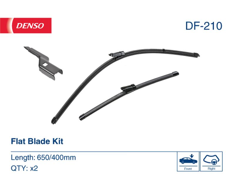 Denso Wiper Blade (Flat) 650/400Mm DF-210