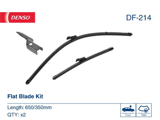 Denso Wiper Blade (Flat) 650/350Mm DF-214