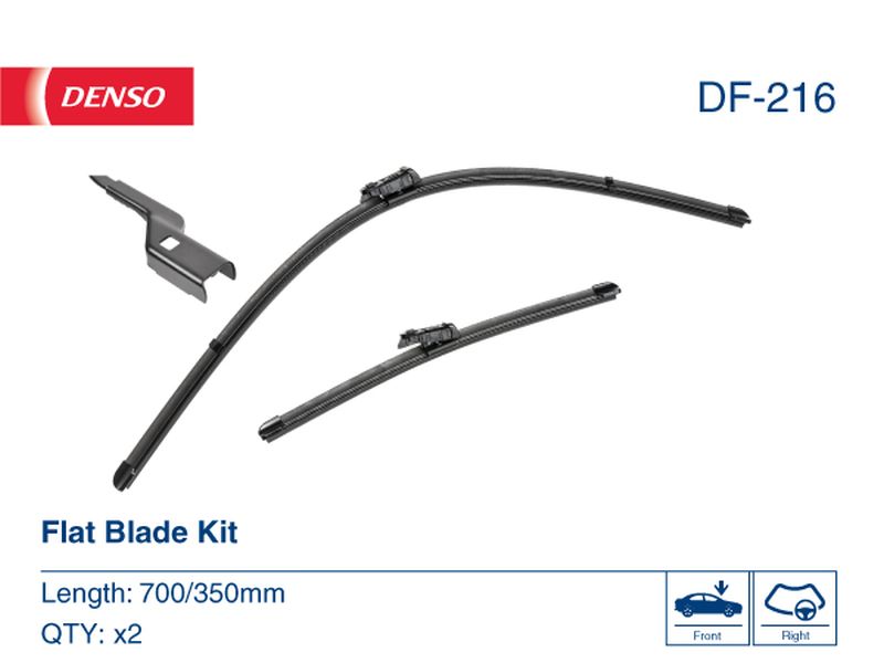 Denso Wiper Blade (Flat) 700/350Mm DF-216