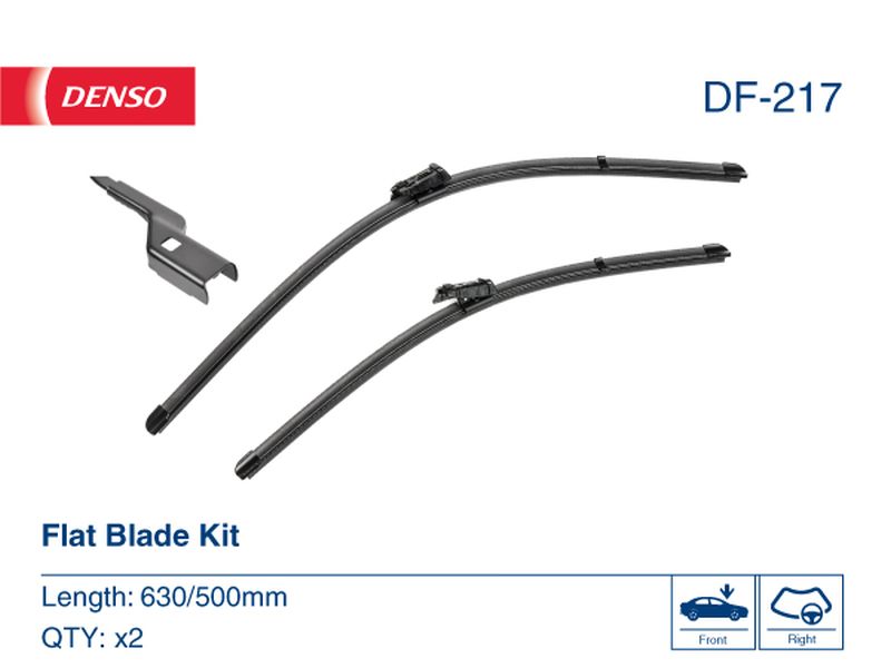 Denso Wiper Blade (Flat) 630/500Mm DF-217