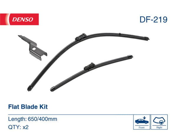 Denso Wiper Blade (Flat) 650/400Mm DF-219