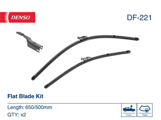 Denso Wiper Blade (Flat) 650/500Mm DF-221