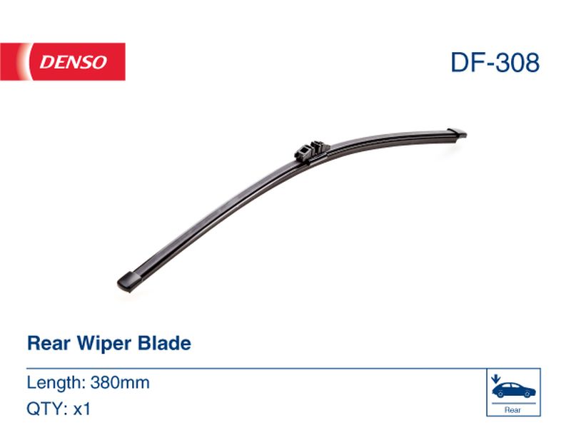 Denso Wiper Blade (Rear) 380Mm DF-308