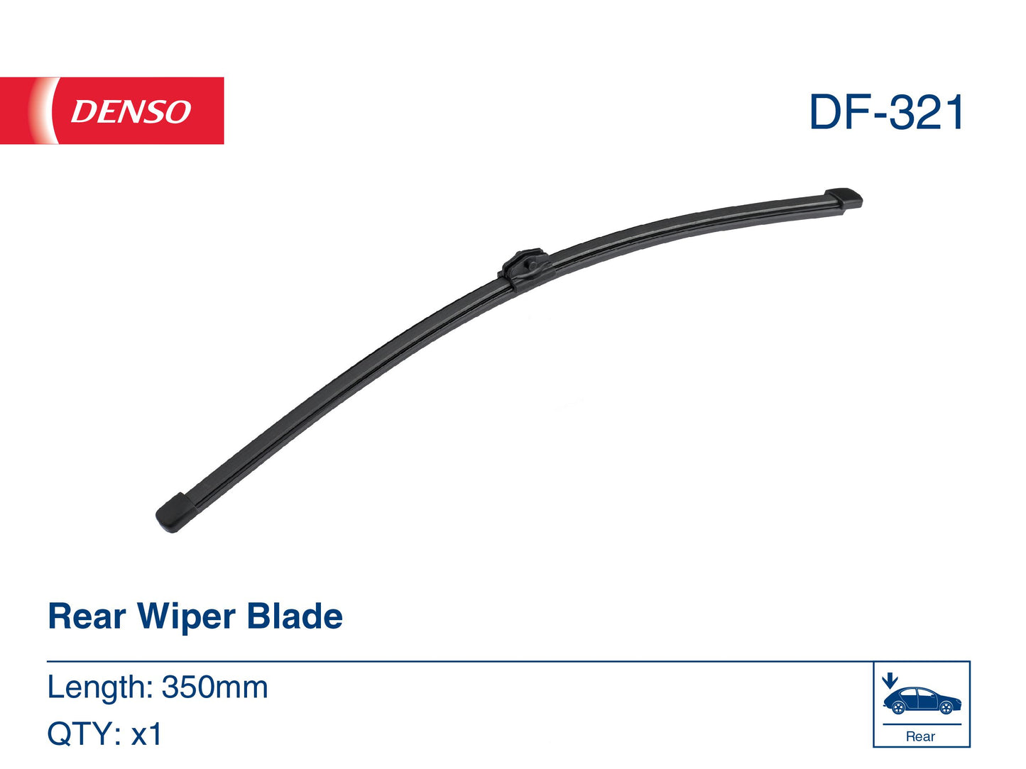 Denso Wiper Blade (Rear) 350Mm DF-321