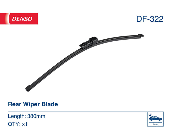 Denso Wiper Blade (Rear) 380Mm DF-322