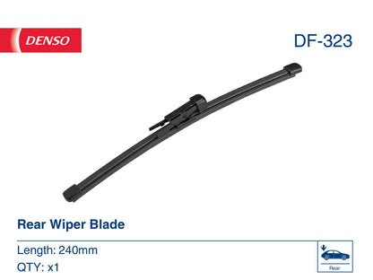 Denso Wiper Blade (Rear) 240Mm DF-323