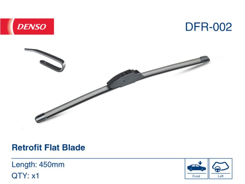 Denso Wiper Blade (Flat) 450Mm DFR-002