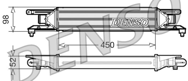 Denso Charge Air Intercooler DIT01001