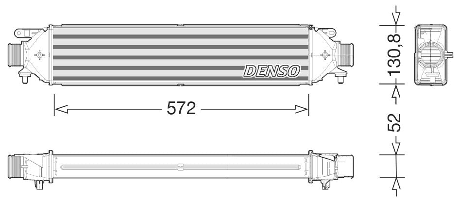 Denso Charge Air Intercooler DIT01008