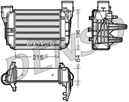 Denso Charge Air Intercooler DIT02002