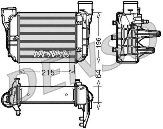 Denso Charge Air Intercooler DIT02002