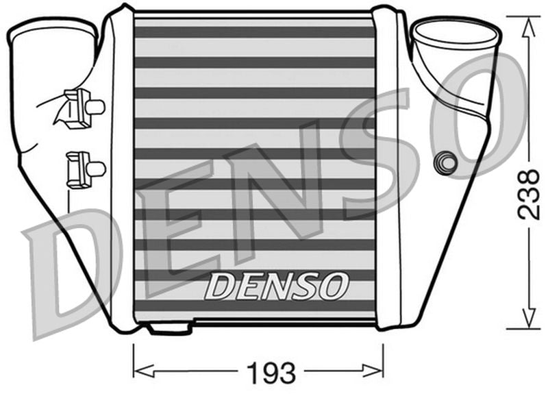 Denso Charge Air Intercooler DIT02006